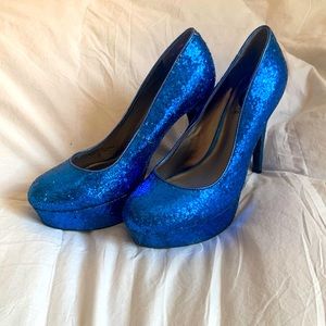 Sequins platform stiletto